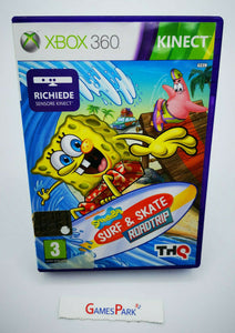 SPONGEBOB SURF & SKATE ROADTRIP XBOX 360 USATO PER KINECT