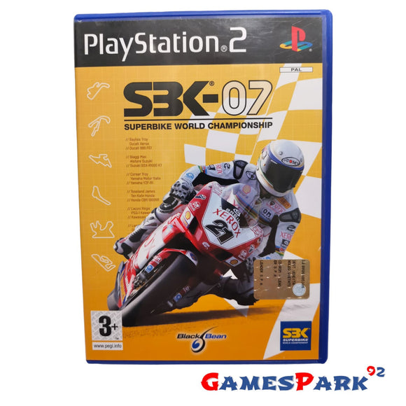 SBK-07 PS2 PLAYSTATION 2 USATO