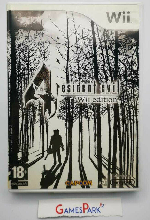 RESIDENT EVIL 4 WII EDITION  NINTENDO WII USATO (NUOVO SENZA SIGILLO)