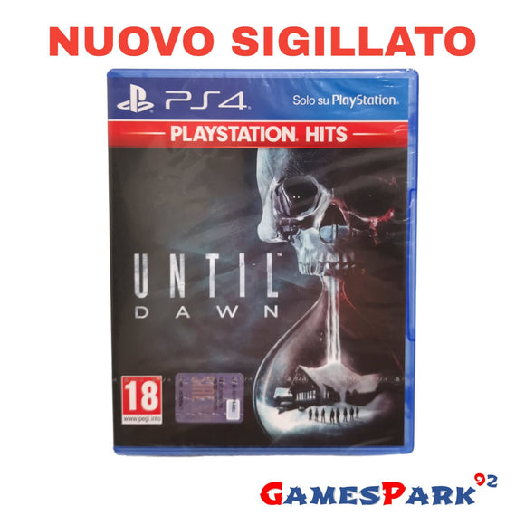 UNTIL DAWN PS4 PLAYSTATION 4 NUOVO SIGILLATO