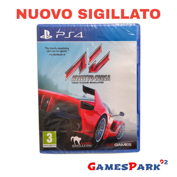ASSETTO CORSA PS4 PLAYSTATION 4 NUOVO SIGILLATO – GamesPark92