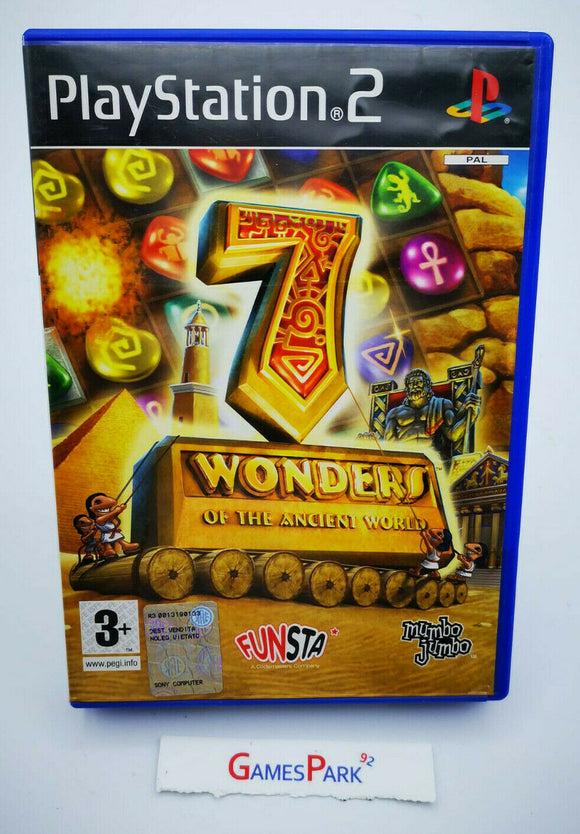 7 WONDERS OF THE ANCIENT WORLD PS2 PLAYSTATION 2 USATO