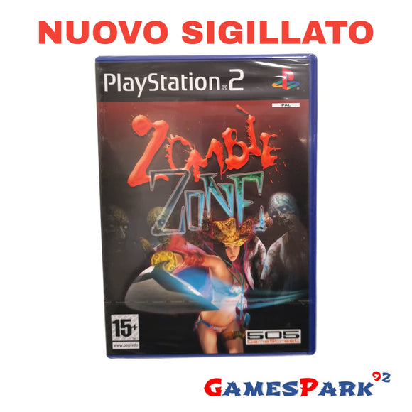 ZOMBIE ZONE PS2 PLAYSTATION 2 NUOVO SIGILLATO