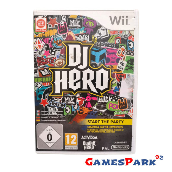 DJ HERO WII NINTENDO USATO