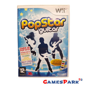 POPSTAR GUITAR WII NINTENDO USATO