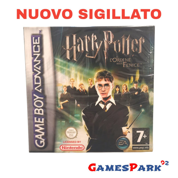 HARRY POTTER L'ORDINE DELLA FENICE GAME BOY ADVANCE GBA NUOVO SIGILLATO