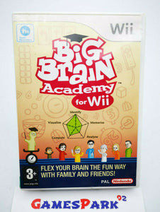 BIG BRAIN ACADEMY WII NINTENDO USATO