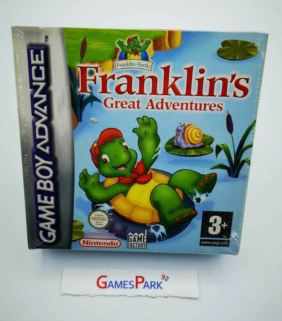 FRANKLIN'S GREAT ADVENTURES GAME BOY ADVANCE GBA NUOVO