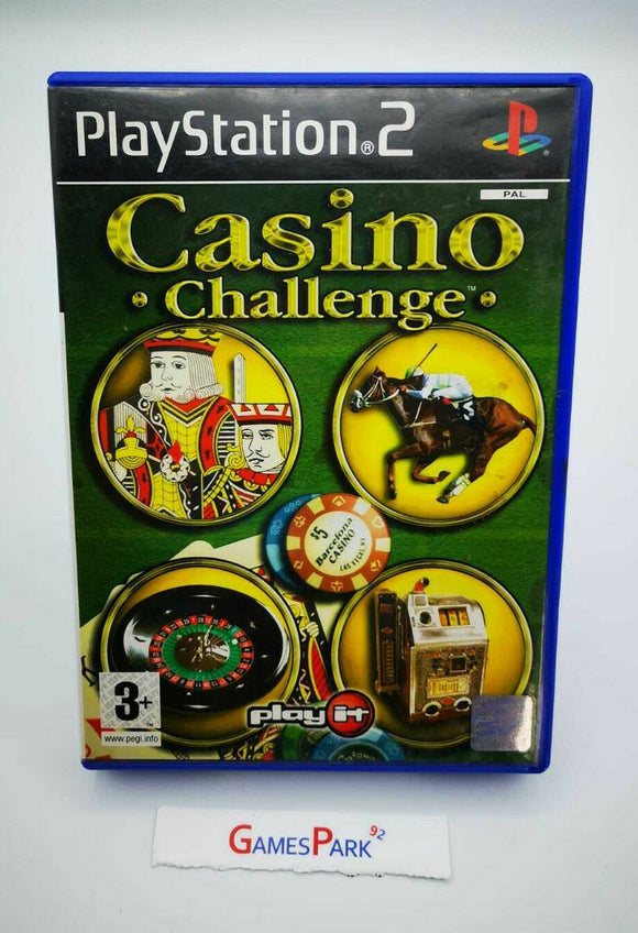 CASINO CHALLENGE PS2 PLAYSTATION 2 USATO