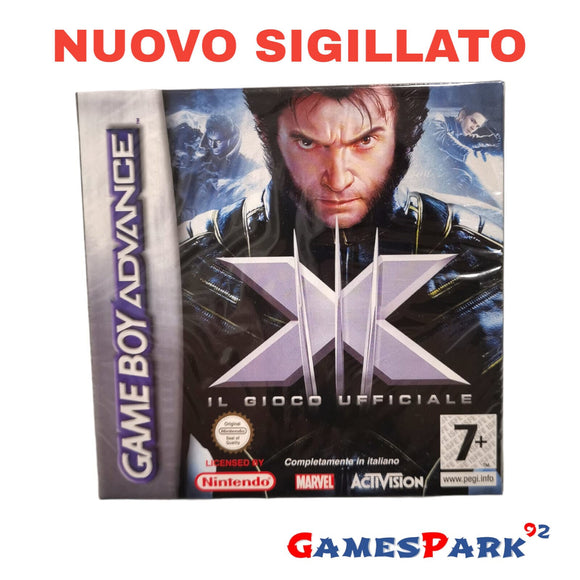 X-MEN IL GIOCO UFFICIALE GAME BOY ADVANCE GBA NUOVO SIGILLATO
