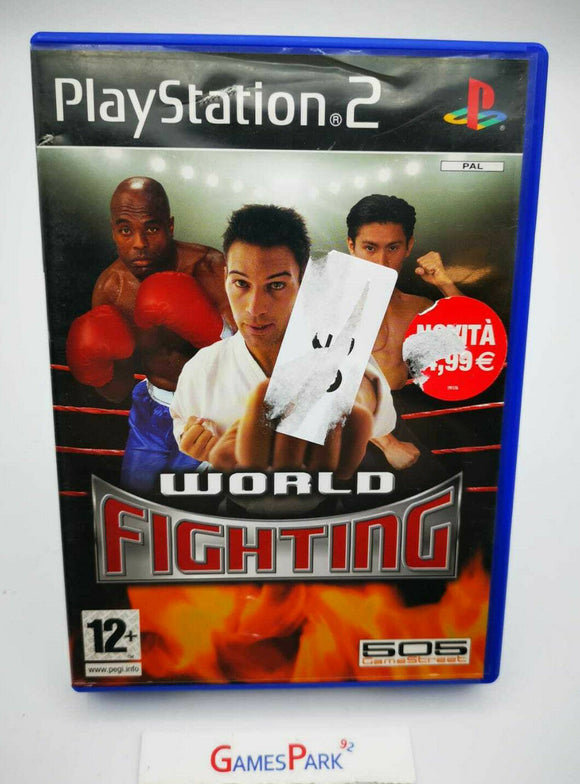 WORLD FIGHTING PS2 PLAYSTATION 2 USATO