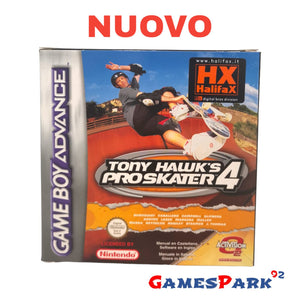 TONY HAWK'S PROSKATER 4 GAME BOY ADVANCE GBA NUOVO