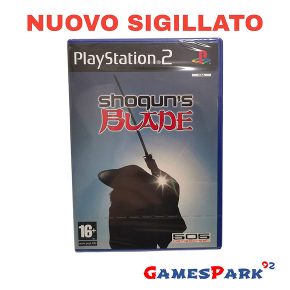 SHOGUN'S BLADE PS2 PLAYSTATION 2 NUOVO SIGILLATO