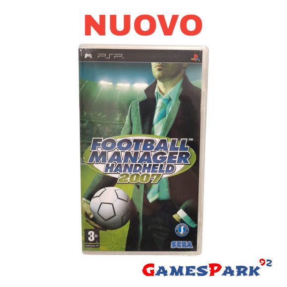 FOOTBALL MANAGER HANDHELD 2007 PSP PLAYSTATION NUOVO