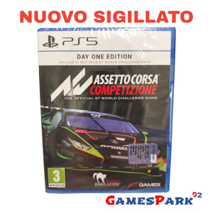 ASSETTO CORSA COMPETIZIONE DAY ONE EDITION PS5 PLAYSTATION 5 NUOVO SIG –  GamesPark92