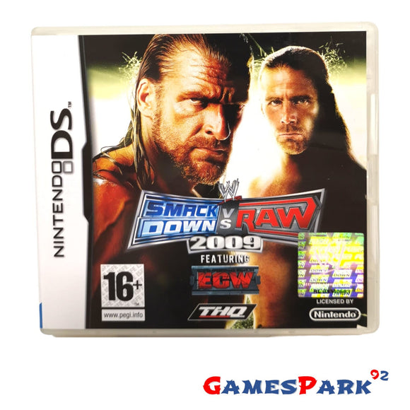 SMACKDOWN VS RAW 2009 DS NINTENDO USATO