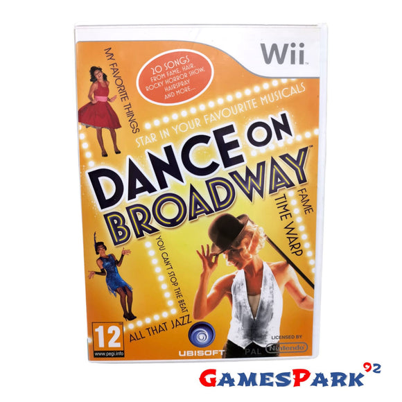 DANCE ON BROADWAY WII NINTENDO USATO