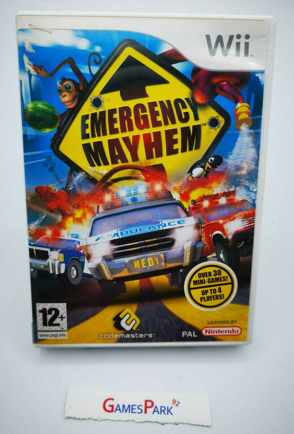 EMERGENCY MAYHEM WII NINTENDO USATO