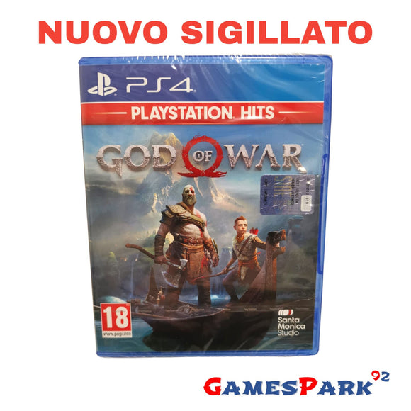GOD OF WAR PS4 PLAYSTATION 4 NUOVO SIGILLATO