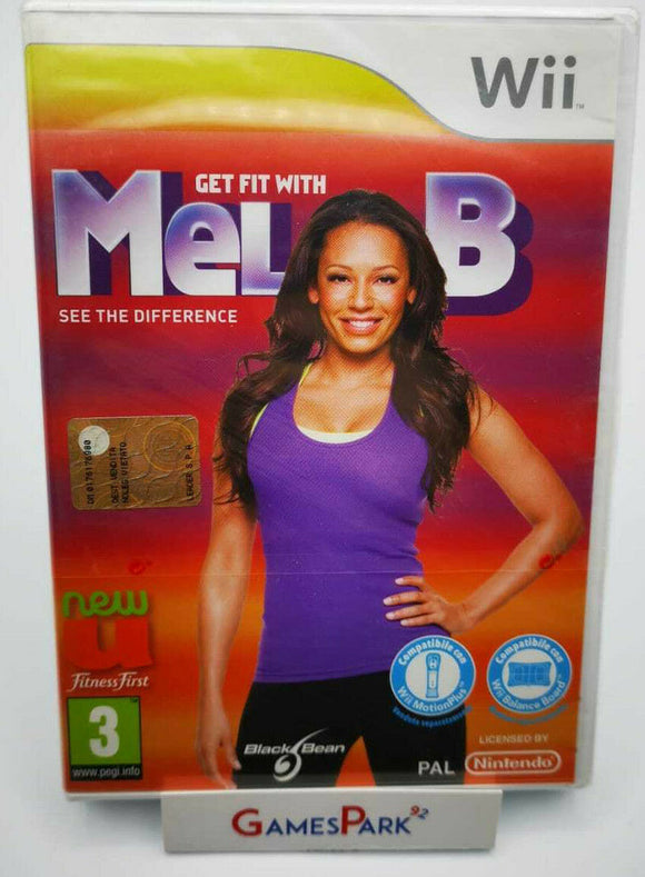 GET FIT WITH MEL B NINTENDO WII NUOVO SIGILLATO