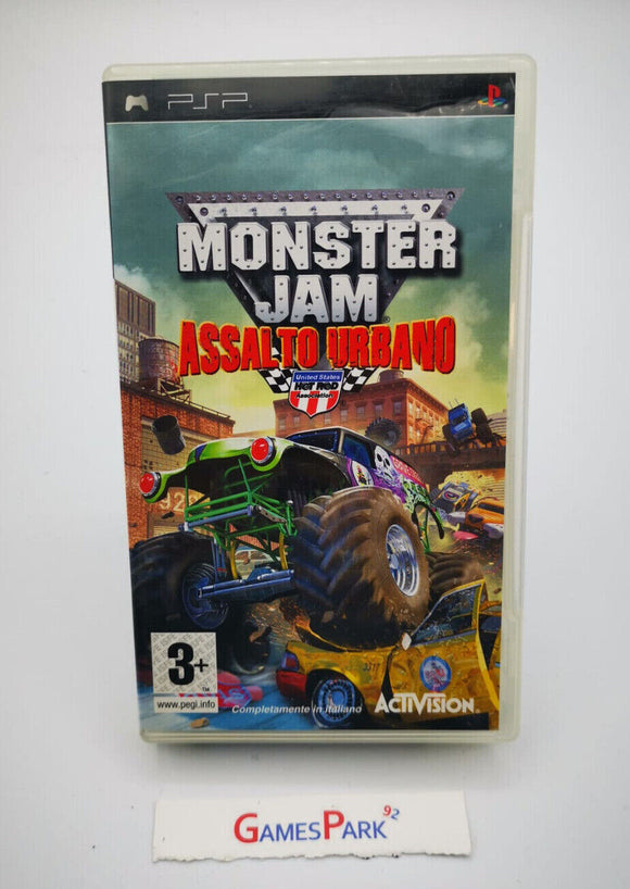 MONSTER JAM ASSALTO URBANO PSP PLAYSTATION USATO