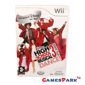 DISNEY HIGH SCHOOL MUSICAL 3 SENIOR YEAR DANCE WII NINTENDO USATO