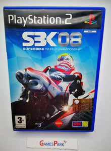 SBK 08 SUPERBIKE WORLD CHAMPIONSHIP PS2 PLAYSTATION 2 USATO