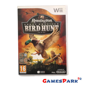 REMINGTON GREAT AMERICAN BIRD HUNT WII NINTENDO USATO