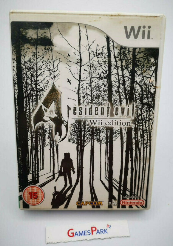 RESIDENT EVIL 4 WII NINTENDO USATO