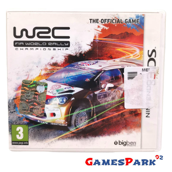 WRC FIA WORLD RALLY CHAMPIONSHIP 3DS NINTENDO USATO