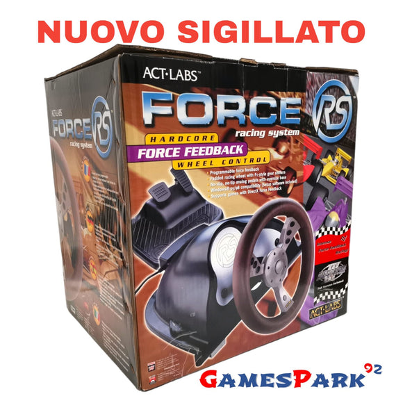 VOLANTE FORCE RS RACING SYSTEM NEED FOR SPEED HOT PURSUIT III PC ACCESSORI