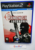 TOM CLANCY'S RAINBOW SIX LOCKDOWN PS2 PLAYSTATION 2 USATO