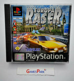 EUROPA RASER RACER RACING PS1 PLAYSTATION 1 USATO