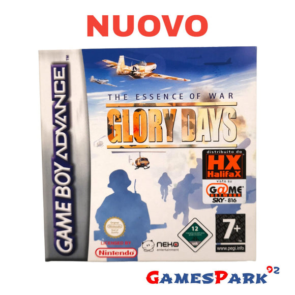 THE ESSENCE OF WAR GLORY DAYS GAME BOY ADVANCE GBA NUOVO