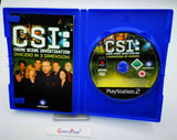 CSI CRIME SCENE INVESTIGATION OMICIDIO IN 3 DIMENSIONI PS2 PLAYSTATION 2 USATO