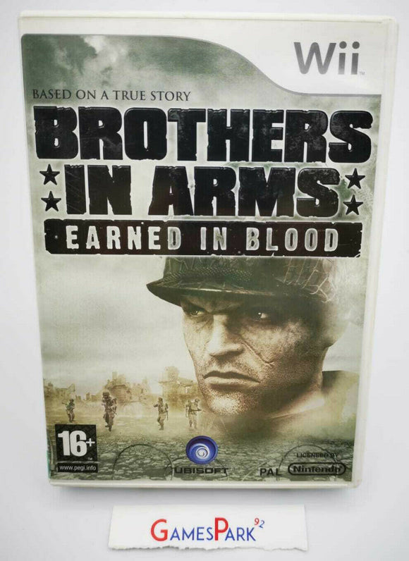 BROTHERS IN ARMS EARNED IN BLOOD NINTENDO WII USATO